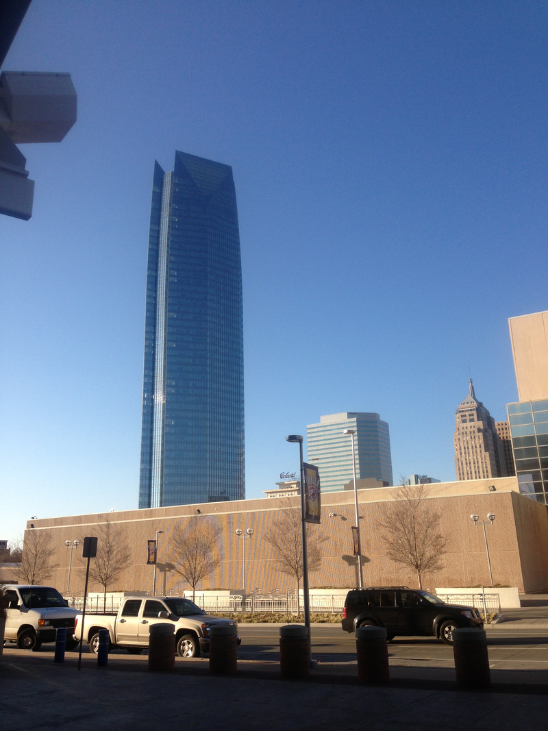 The Devon Tower, the jewel of the OKC skyline